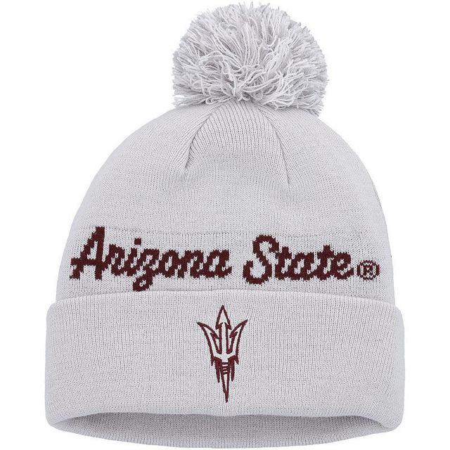 Mens adidas Arizona State Sun Devils Cuffed Knit Hat with Pom Product Image