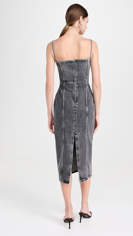 ICON DENIM LA Jane Slim Midi Dress | Shopbop Product Image