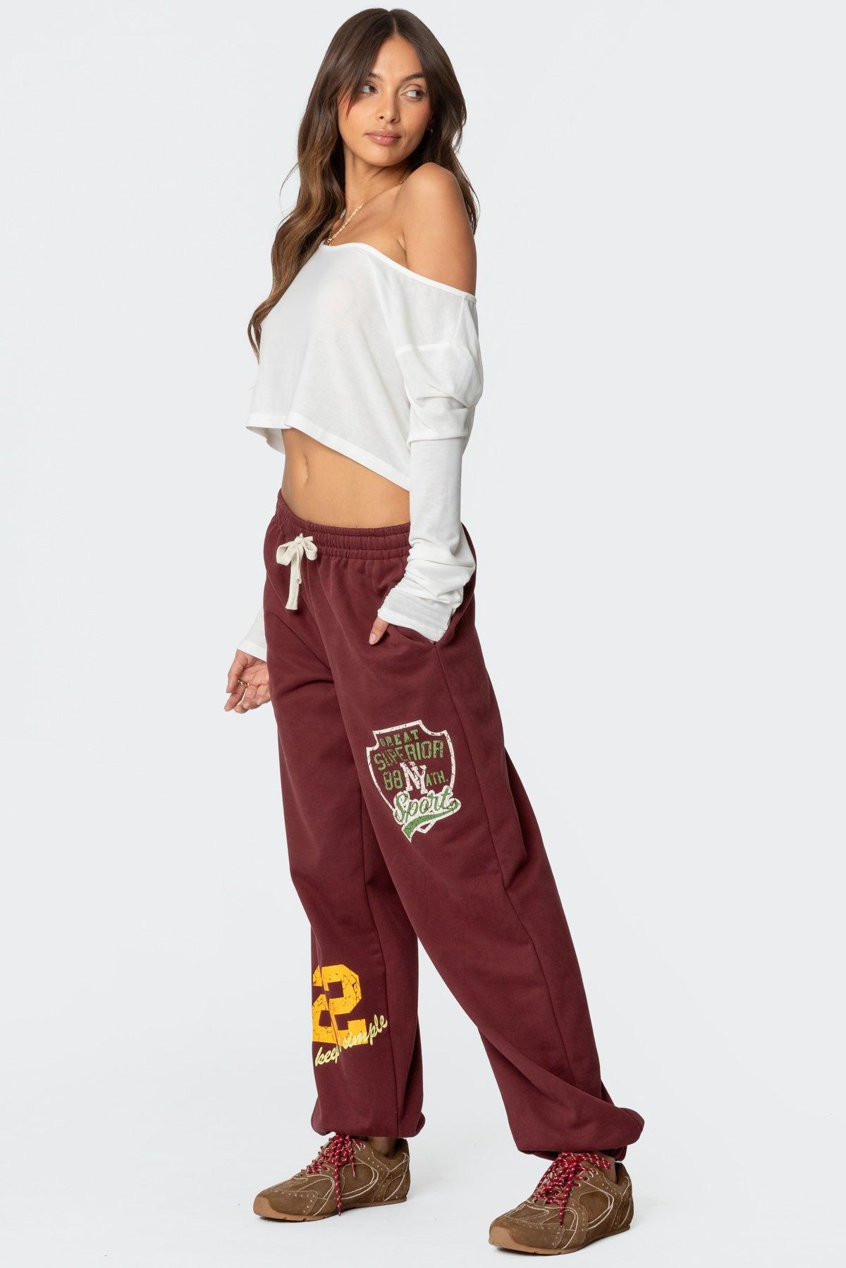 Bramty Oversized Sweatpants Product Image