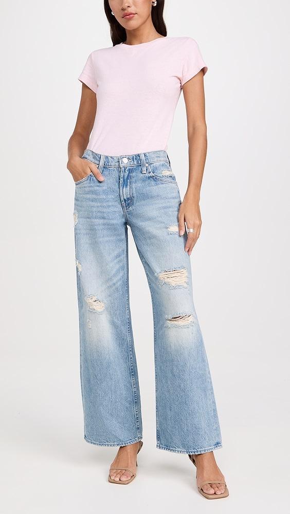 MOTHER The Down Low Spinner Hover Jeans | Shopbop Product Image