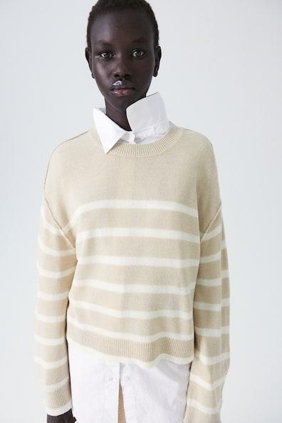 Sweater with Linked Seams Product Image