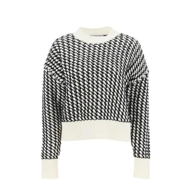 Wool Sweater In White Product Image