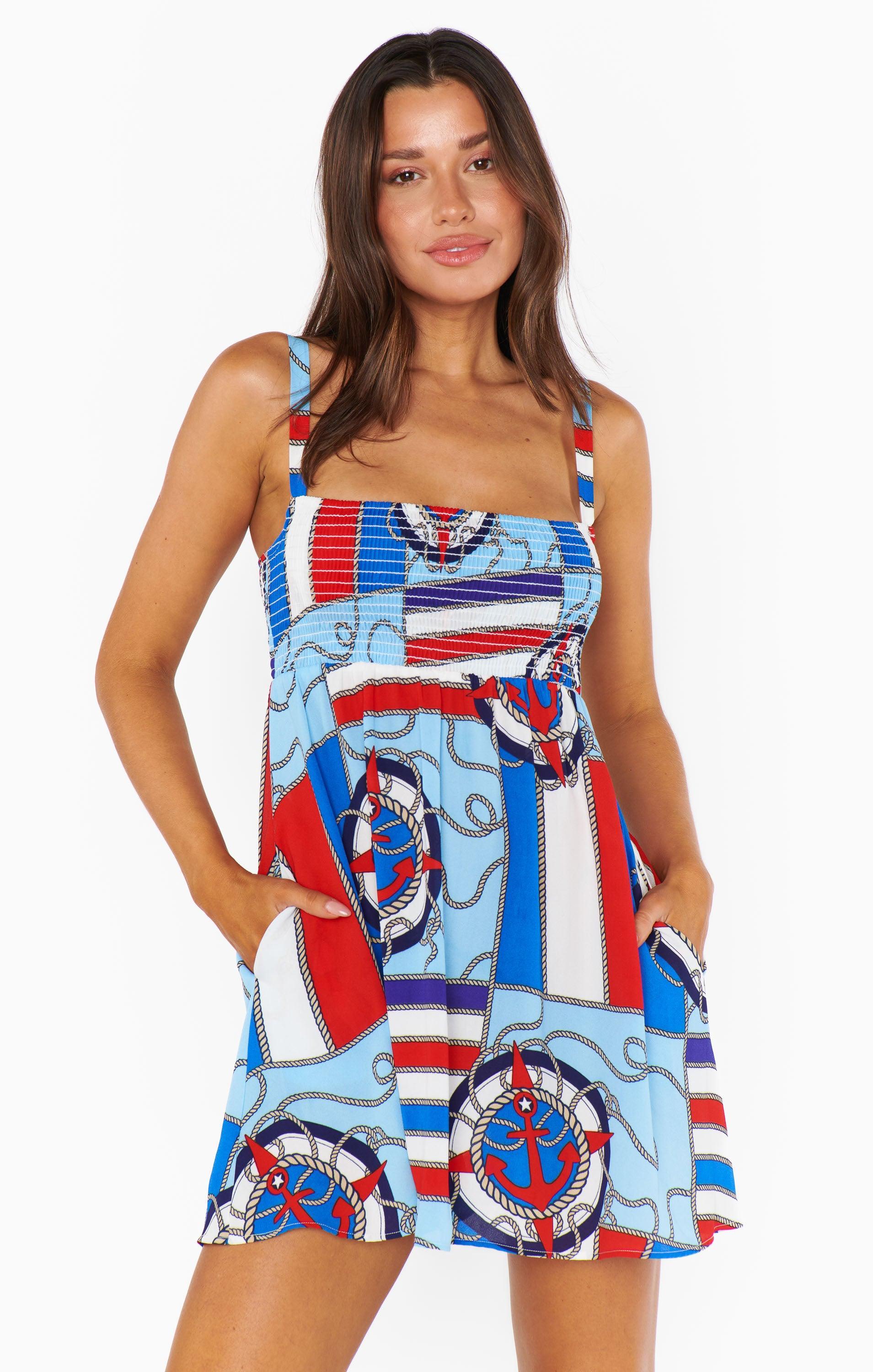 Mallory Mini Dress ~ Anchors Away Product Image