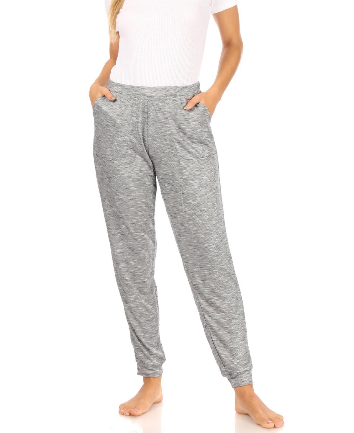 Tahari Womens Drawstring Jogger Pajama Pant Product Image