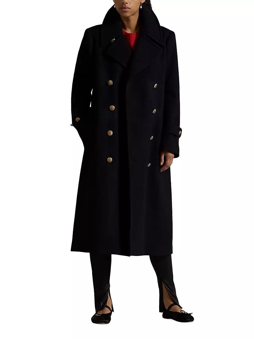 Wool Double-Breasted Coat Product Image