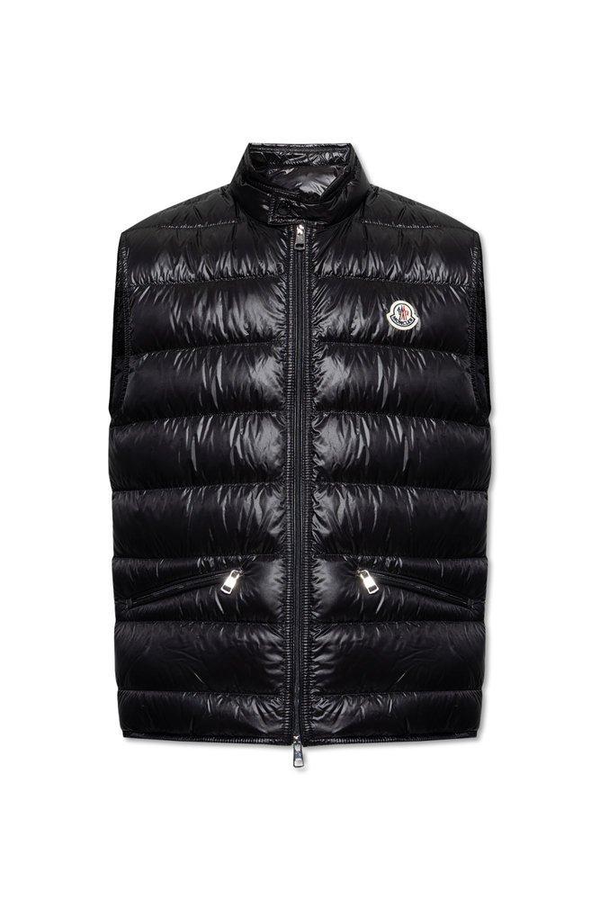 MONCLER Gui Down Gilet In Black Product Image