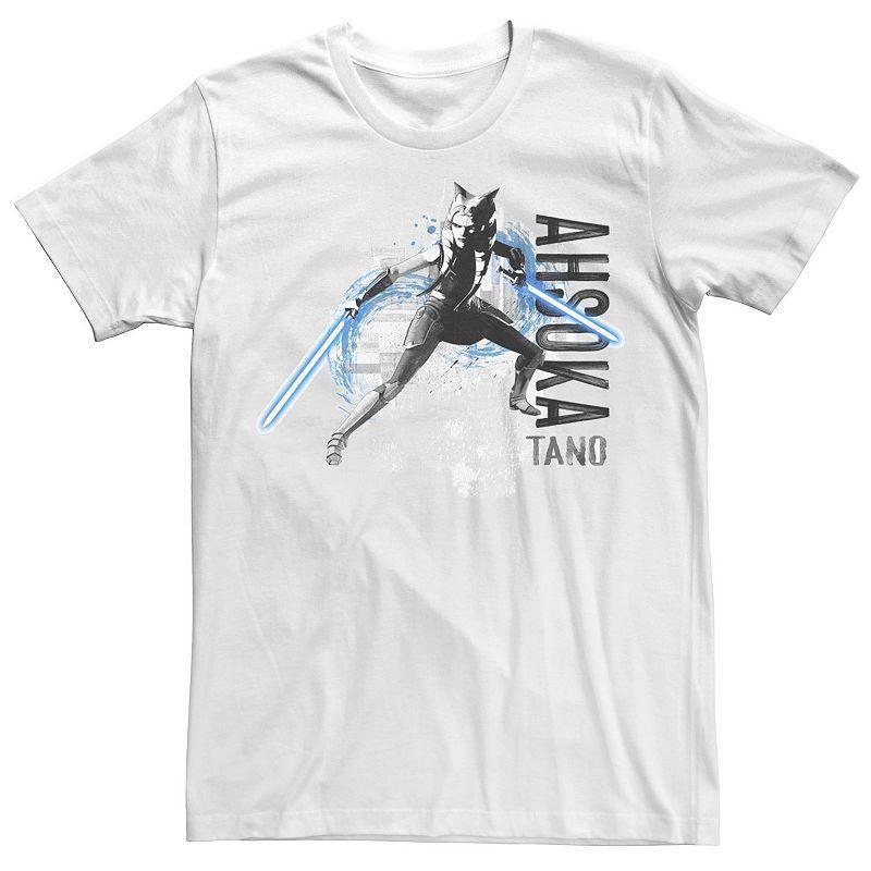 Mens Star Wars The Clone Wars Ahsoka Painted Tee Product Image