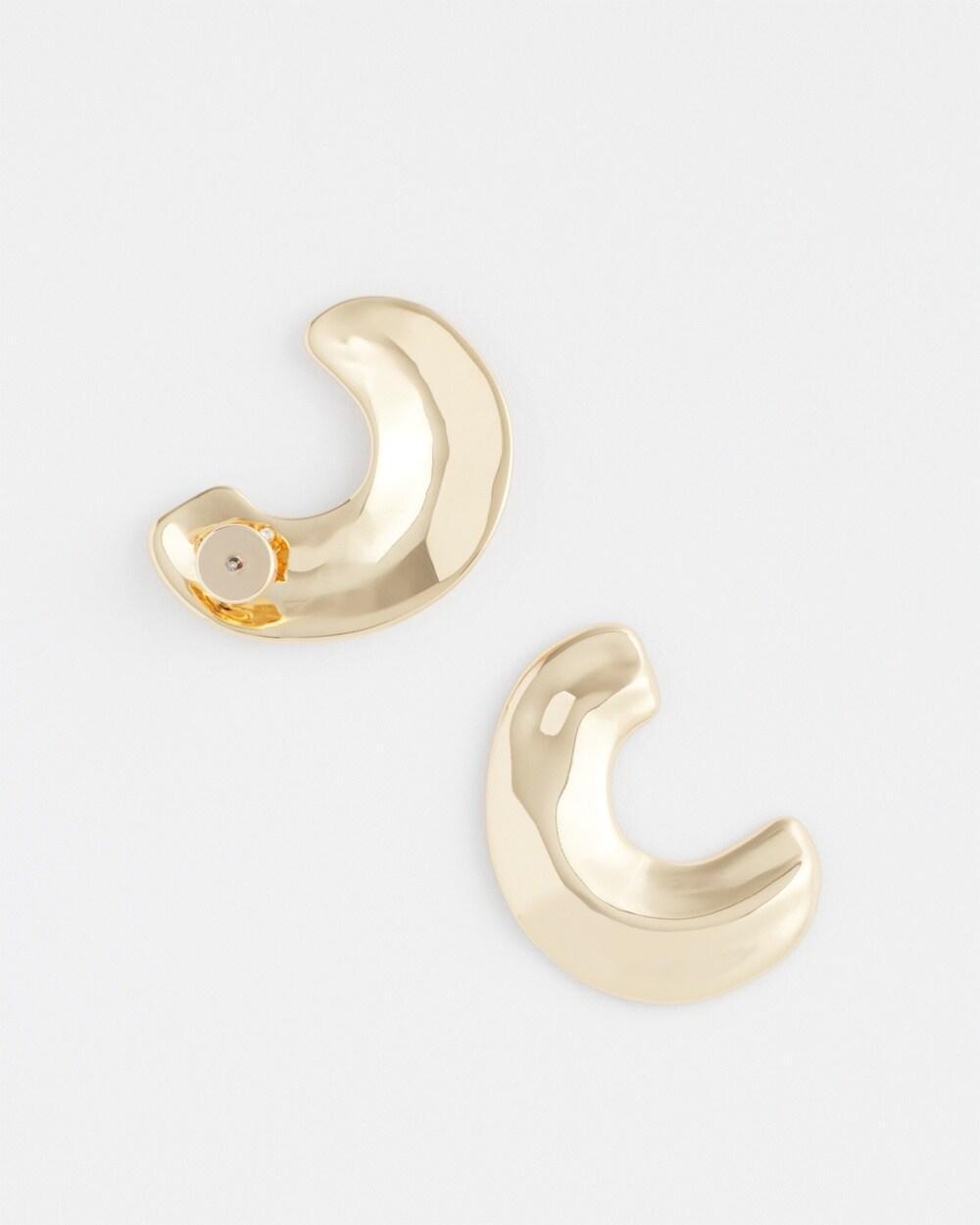 Gold Hoop Earrings Product Image