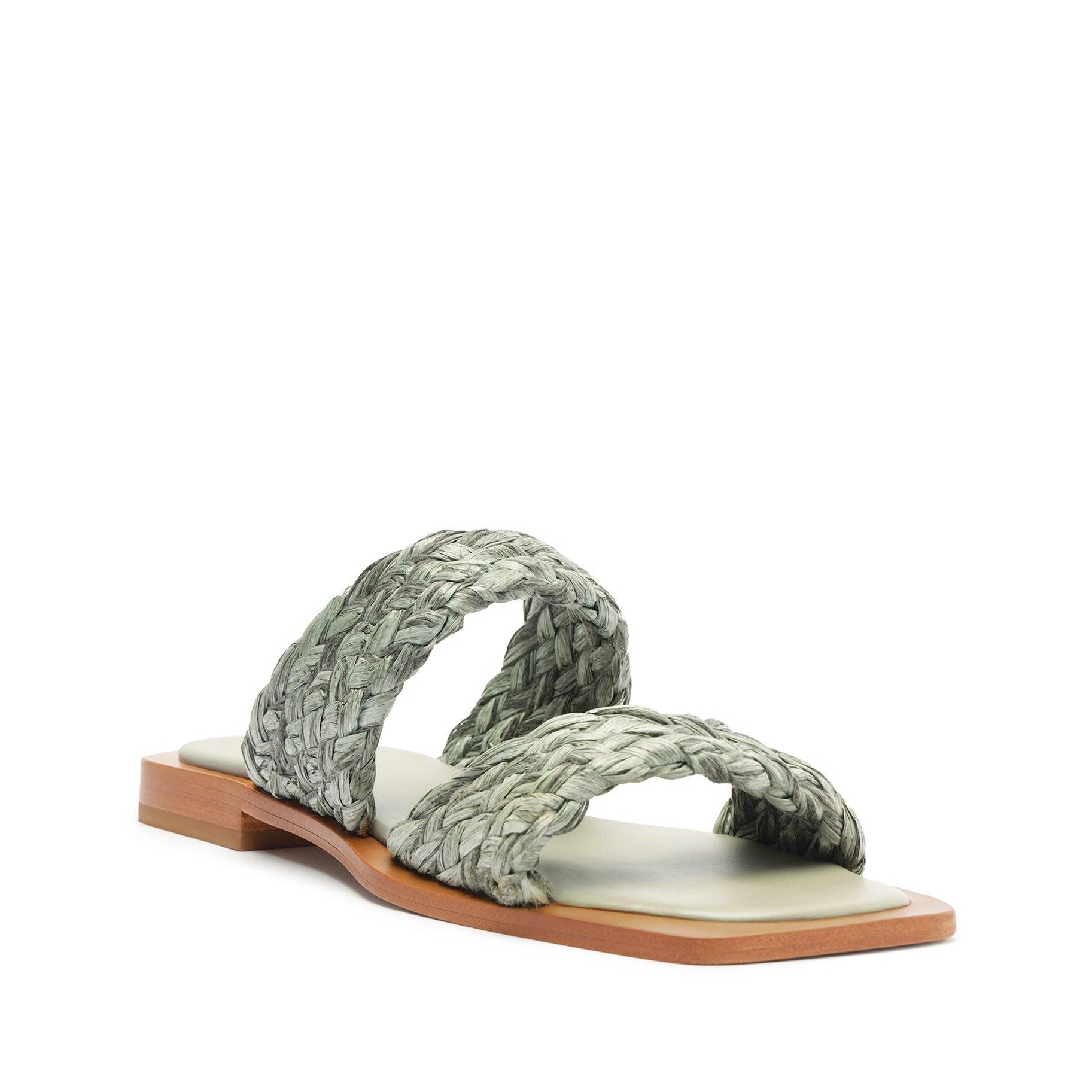 Amani Straw Flat Sandal Female Product Image