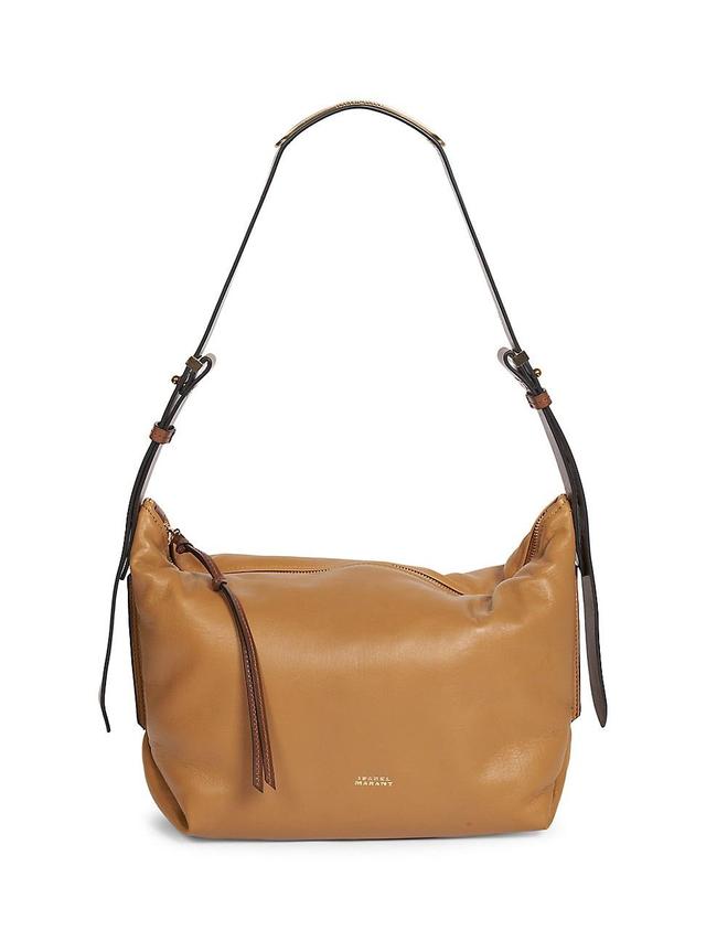 Isabel Marant Leyden Leather Hobo Bag Product Image