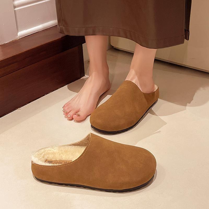 Fleece Lined Mules Product Image