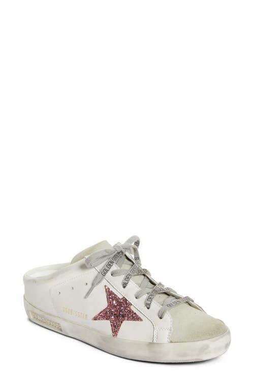 Super-star Sabot Mule Sneaker In White Product Image