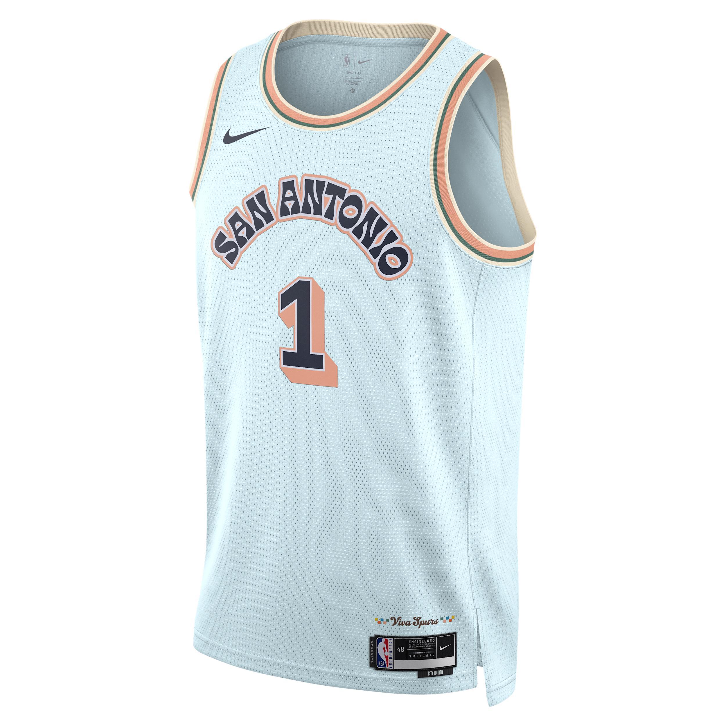 Victor Wembanyama San Antonio Spurs 2024/25 City Edition Men's Nike Dri-FIT NBA Swingman Jersey Product Image