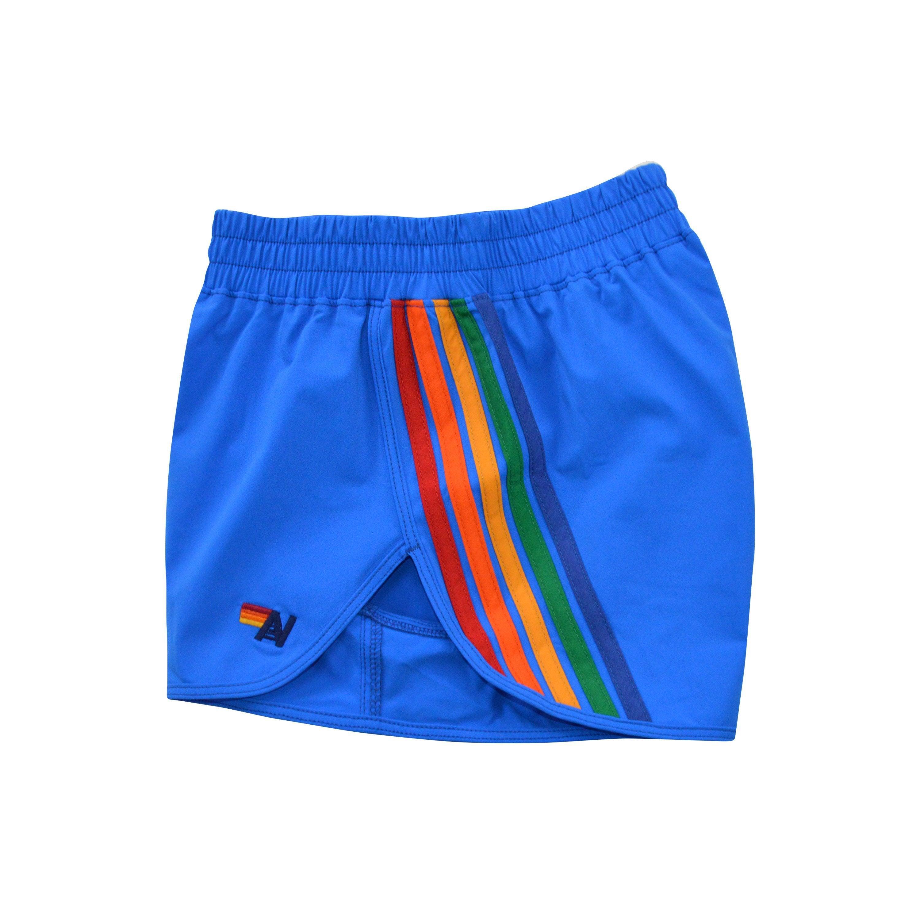 WOMEN'S 5 STRIPE FLEX BOARD SHORTS - PARROT // RAINBOW Female Product Image