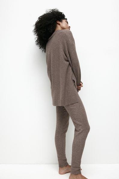 Fine-knit Leggings Product Image