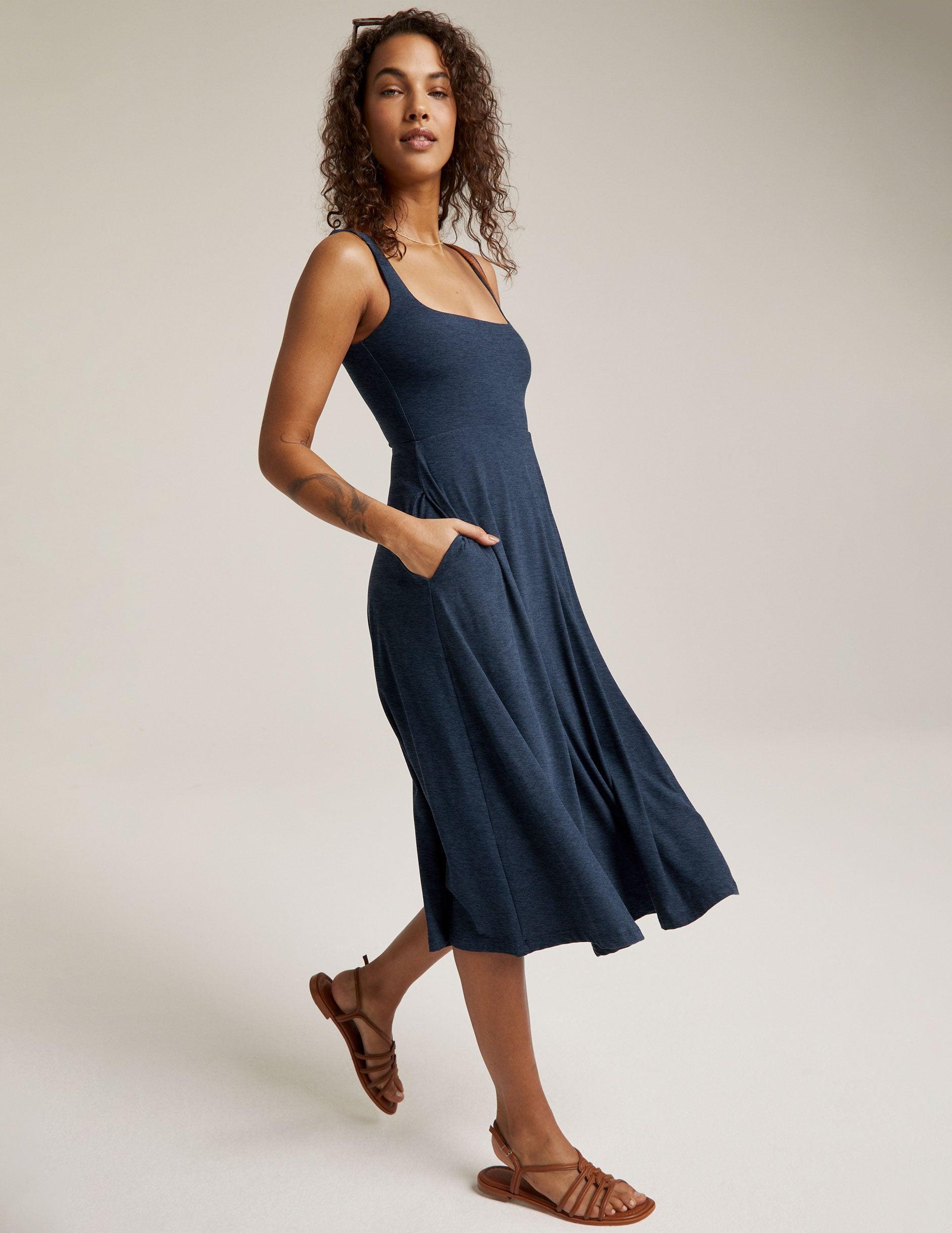 Featherweight At The Ready Square Neck Dress Product Image