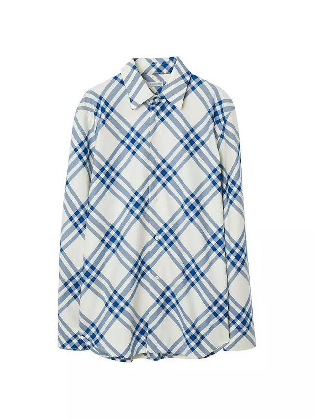 Check Cotton Shirt Product Image