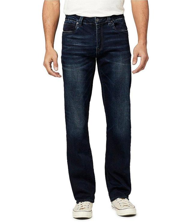 Buffalo David Bitton Driven-x Dark Wash Relaxed Straight Jeans Product Image