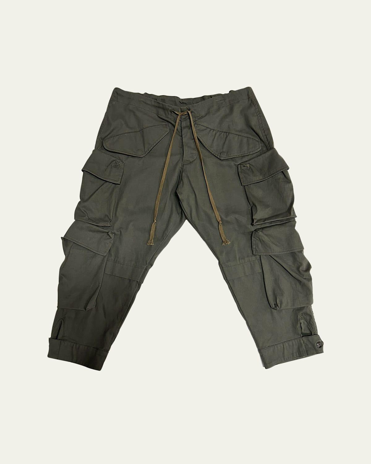 Mens Multi-Pocket Cargo Pants Product Image