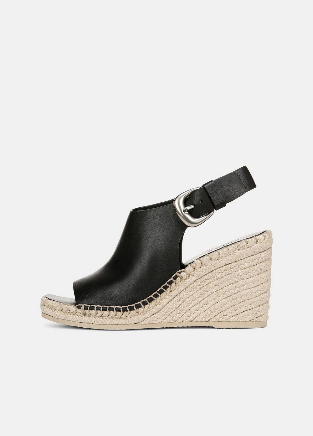 Gabriela Leather Wedge Espadrille Sandal Product Image