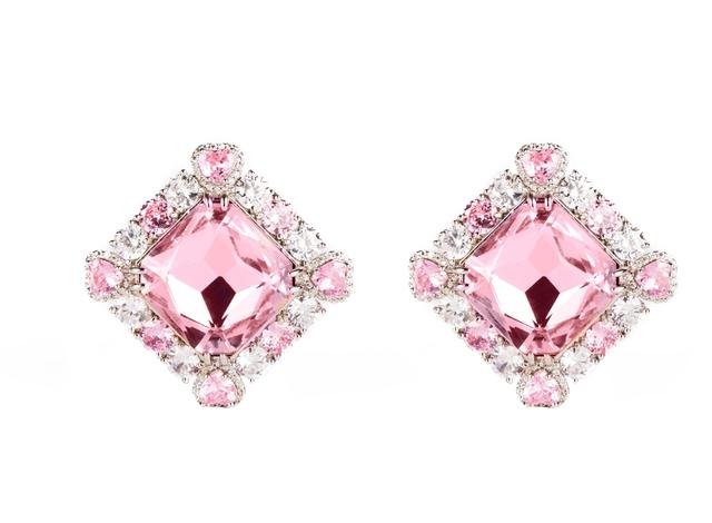 Pink Zada Earrings (Final Sale) Product Image