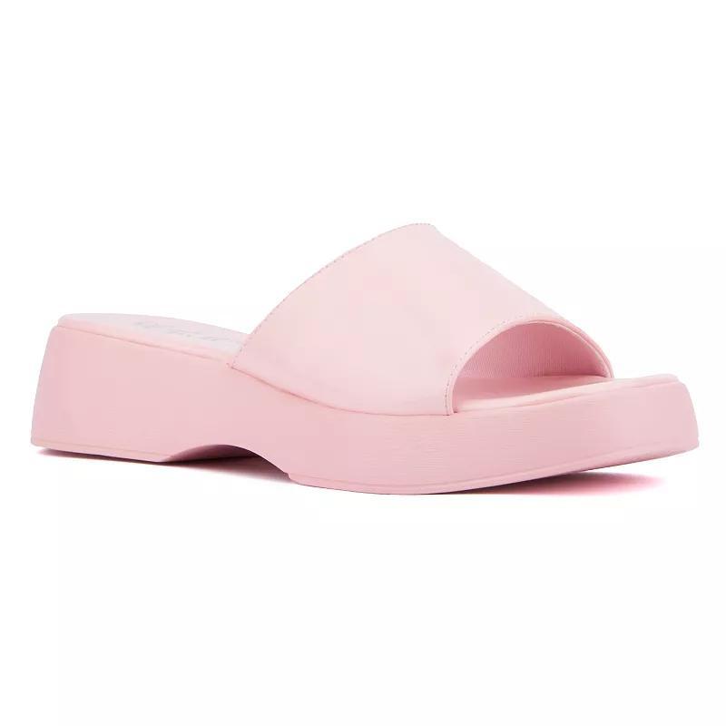 Olivia Miller Womens Ambition Platform Sandals Product Image