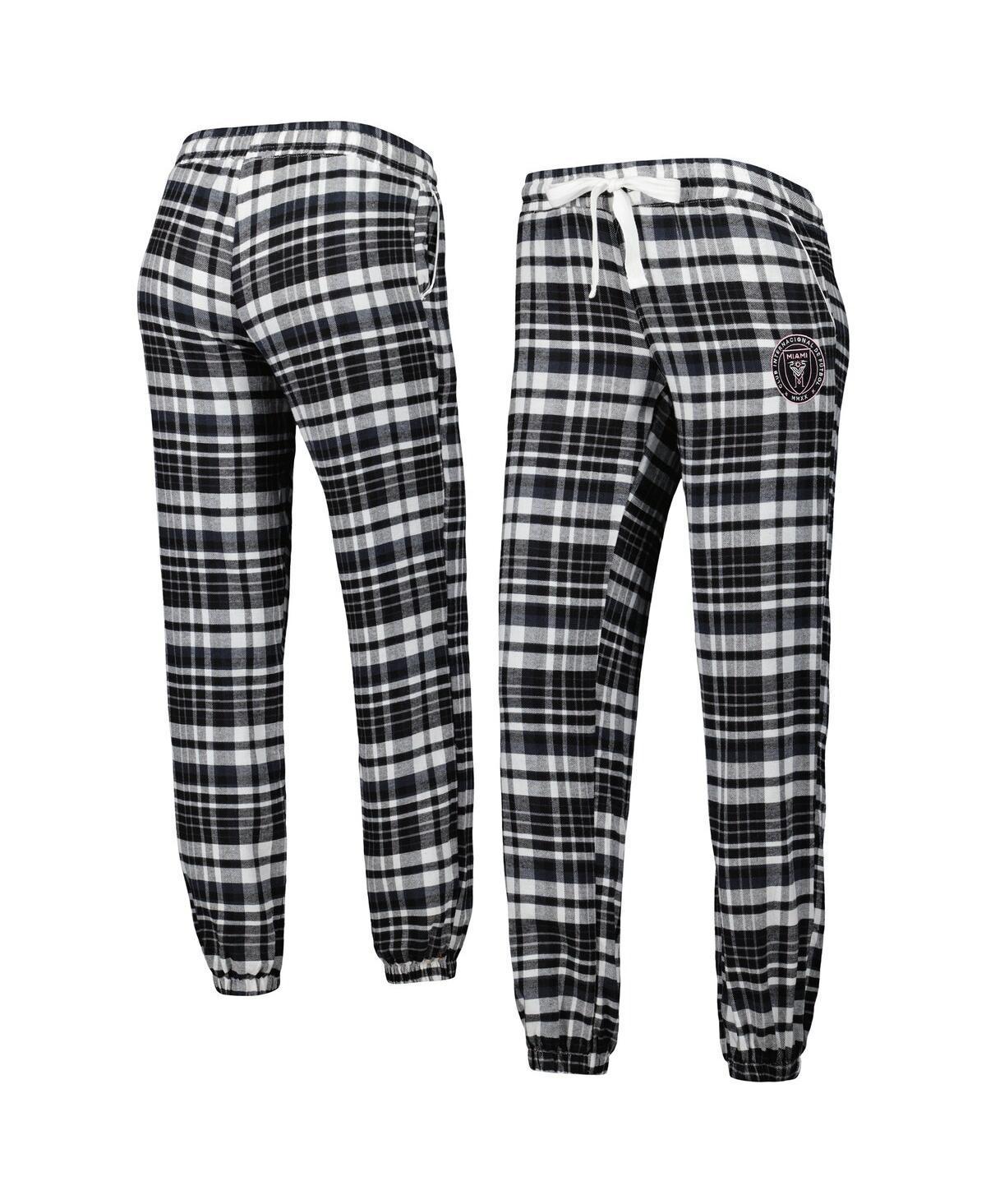 Womens Concepts Sport Black Inter Miami CF Mainstay Flannel Pants Product Image