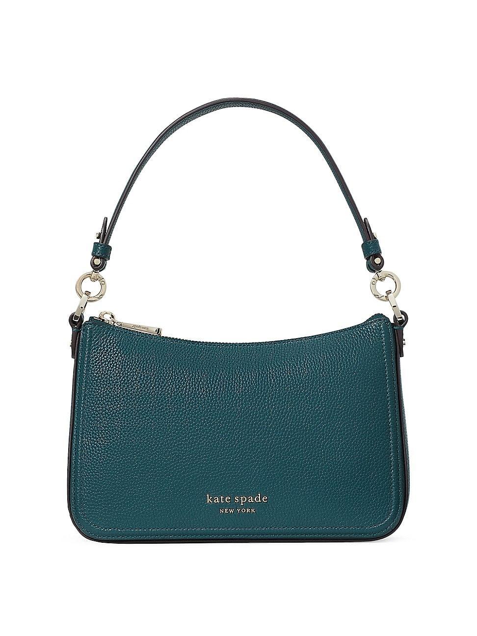 kate spade new york Hudson Pebbled Leather Medium Convertible Crossbody Bag Product Image