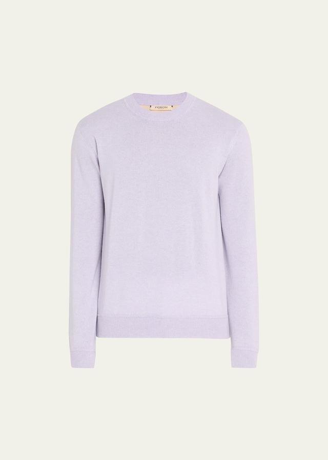 Mens Cashmere Crew Sweater Product Image