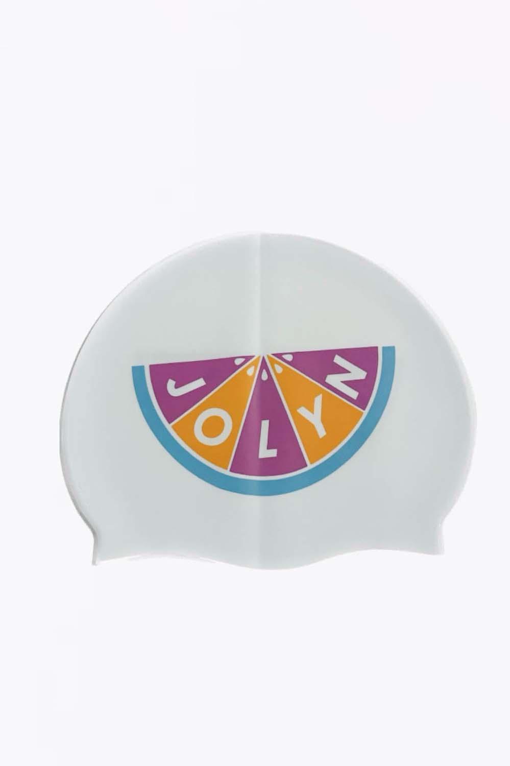 Long Hair Silicone Swim Cap - Melon Female Product Image