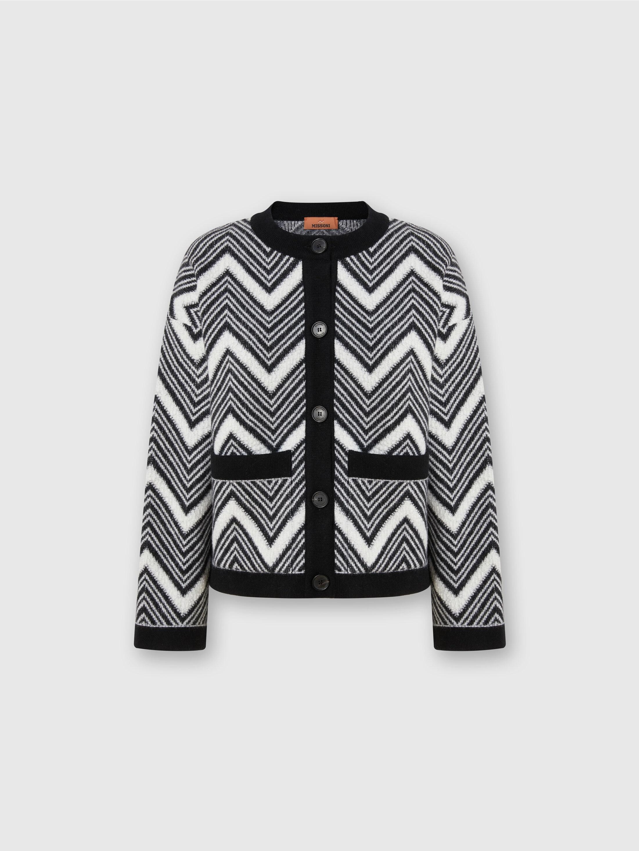 Chevron wool jacket Product Image