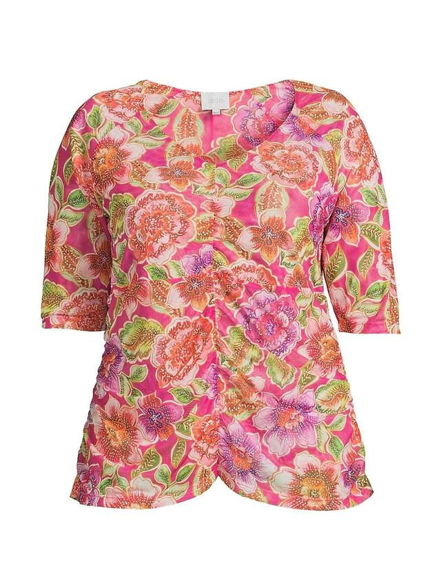 Womens Fabiola Jersey Floral Top Product Image