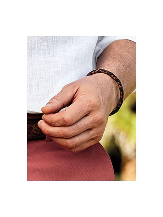 Woven Leather Bracelet Product Image