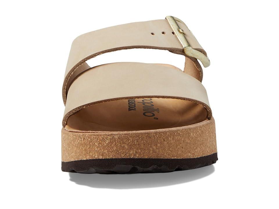 Birkenstock Papillio by Birkenstock Almina Platform Sandal - Nubuck (Sandcastle) Women's Shoes Product Image