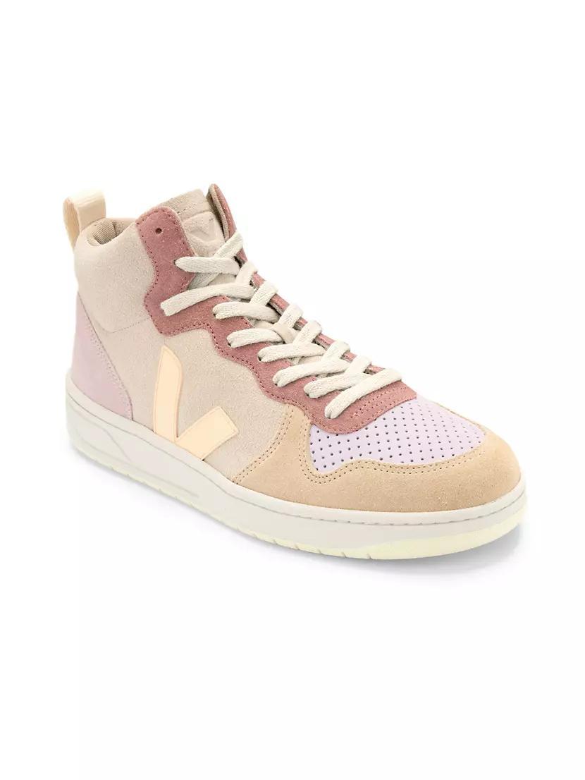 V-15 Suede High-Top Sneakers Product Image