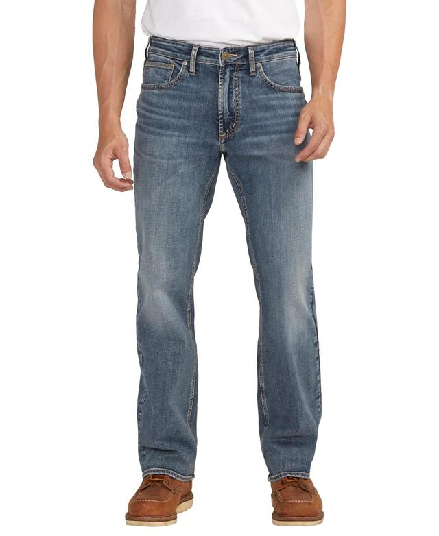 Silver Jeans Co. Mens Zac Relaxed Fit Straight Leg Jeans Product Image