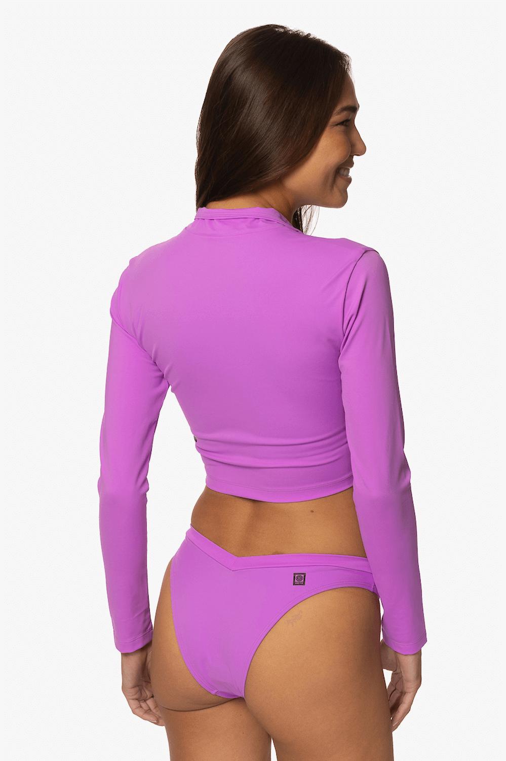 Tofino Long Sleeved Crop 1/4 Zip-up Rashie - Dreamer Female Product Image