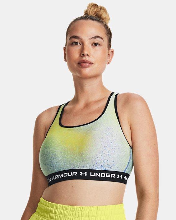 Women's Armour® Mid Crossback Printed Sports Bra Product Image