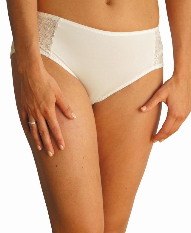 Womens Microfiber Lace Boyshort Product Image