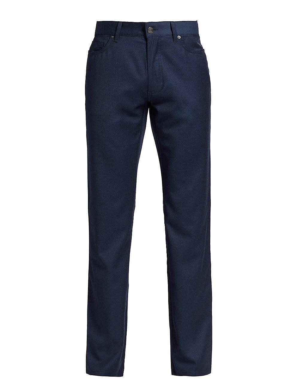 Mens Wool Five-Pocket Pants Product Image