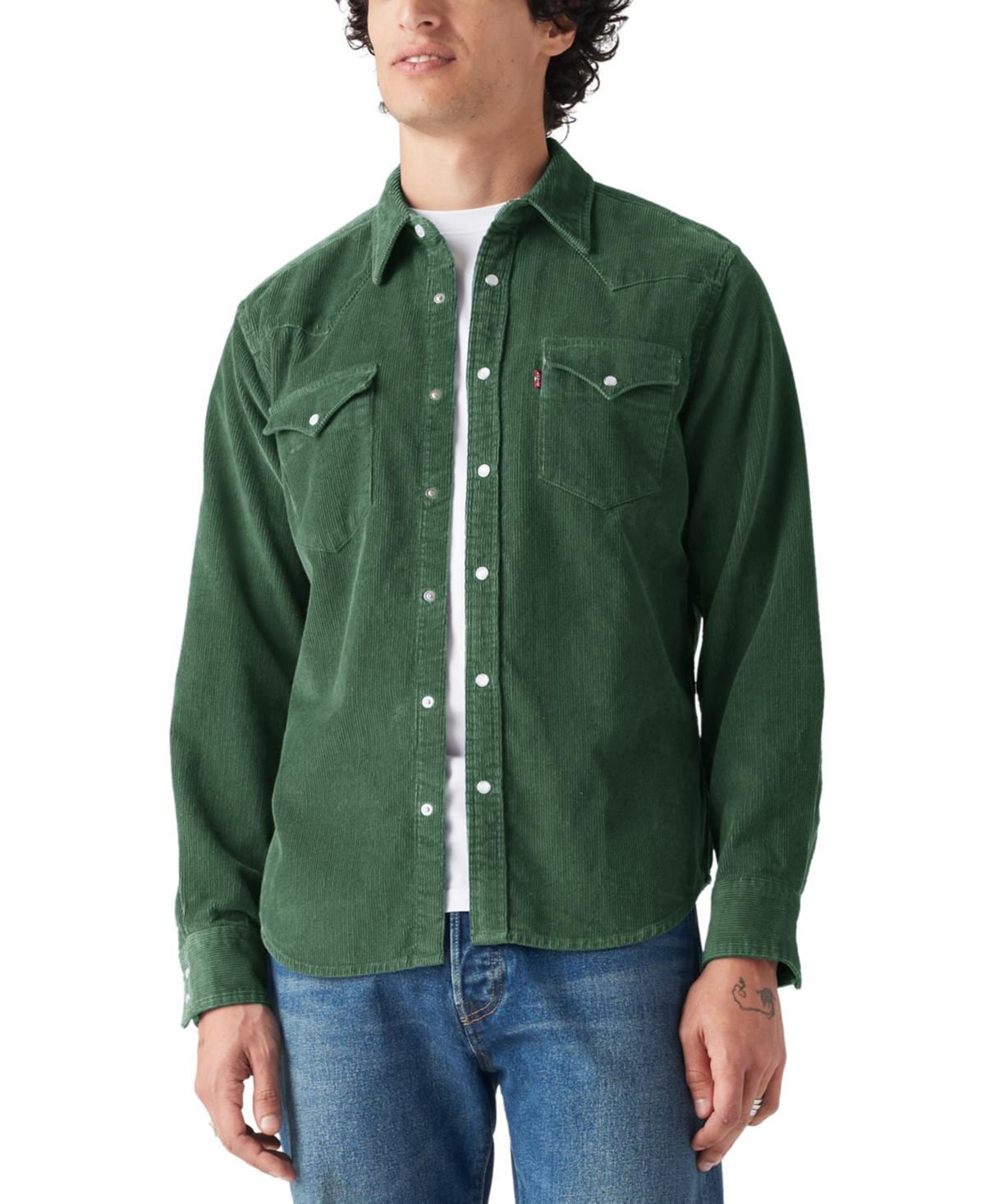 Levi's(r) Mens Classic Western Standard (Angler Otter Overdye) Men's Clothing Product Image