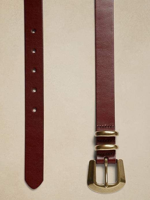 Angolo Leather Belt Product Image