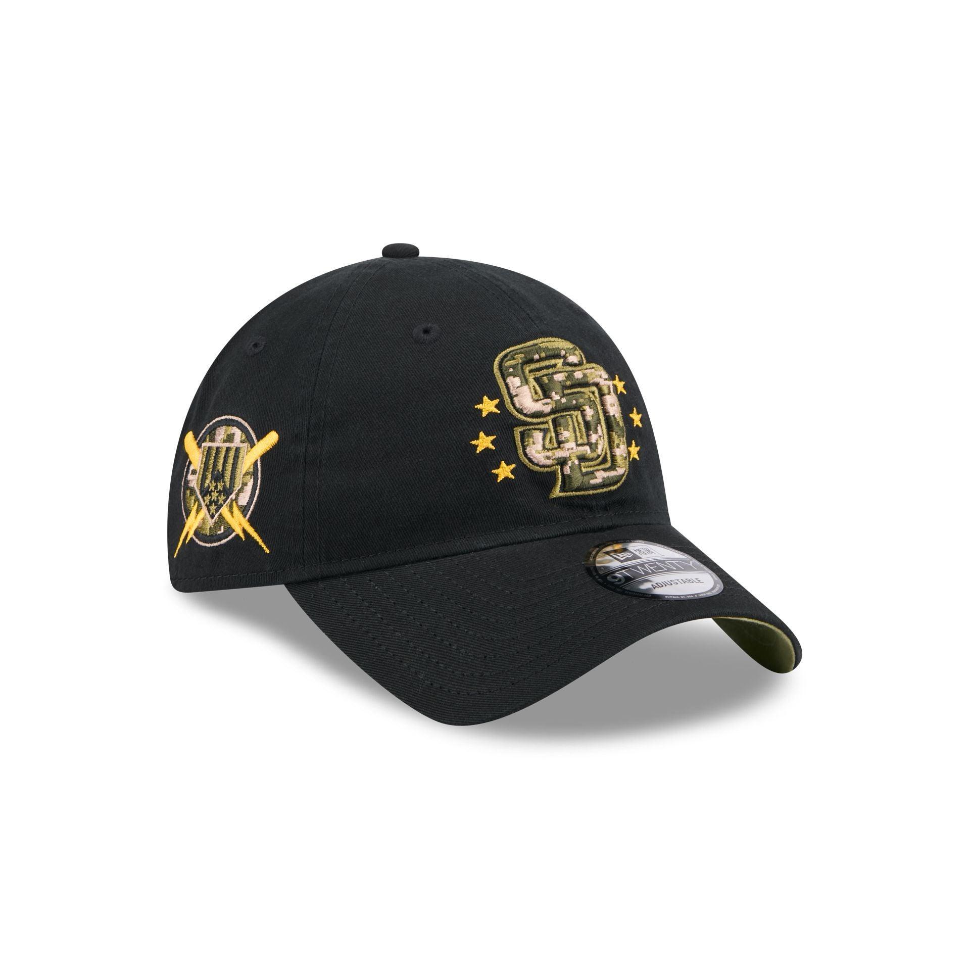 San Diego Padres Armed Forces Day 2024 9TWENTY Adjustable Hat Male Product Image