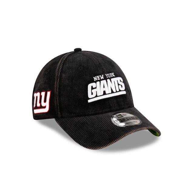 New York Giants Washed Cord 9FORTY Adjustable Hat Male Product Image