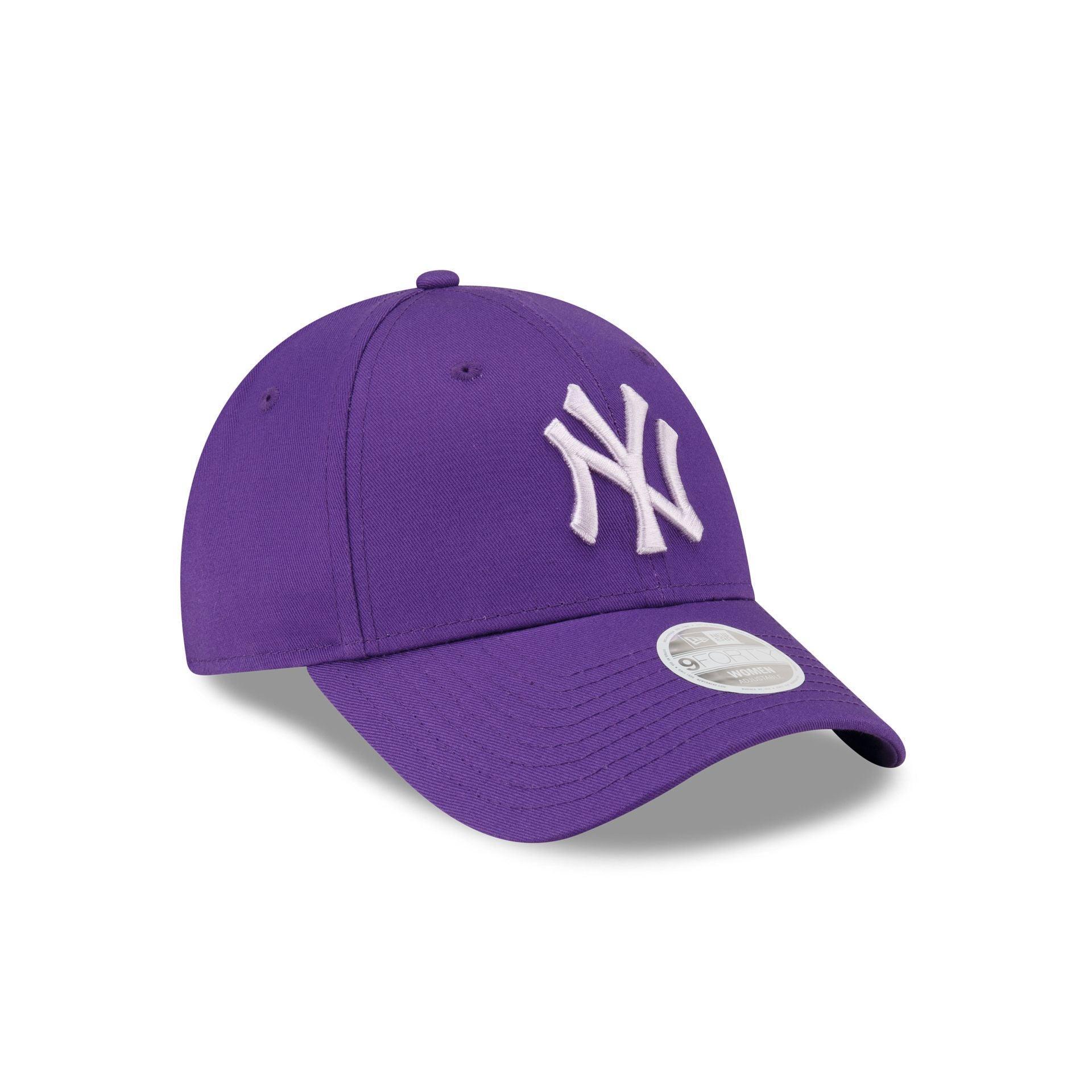 New York Yankees Purple Icon Women's 9FORTY Adjustable Hat Female Product Image