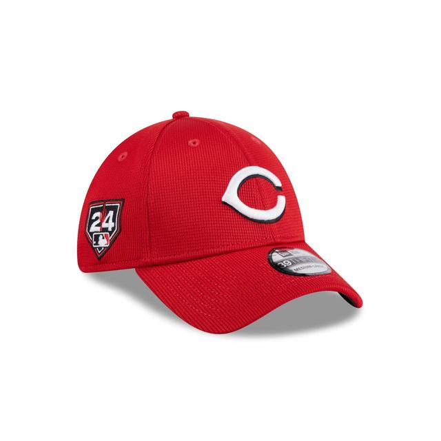 Cincinnati Reds 2024 Spring Training 39THIRTY Stretch Fit Hat Male Product Image