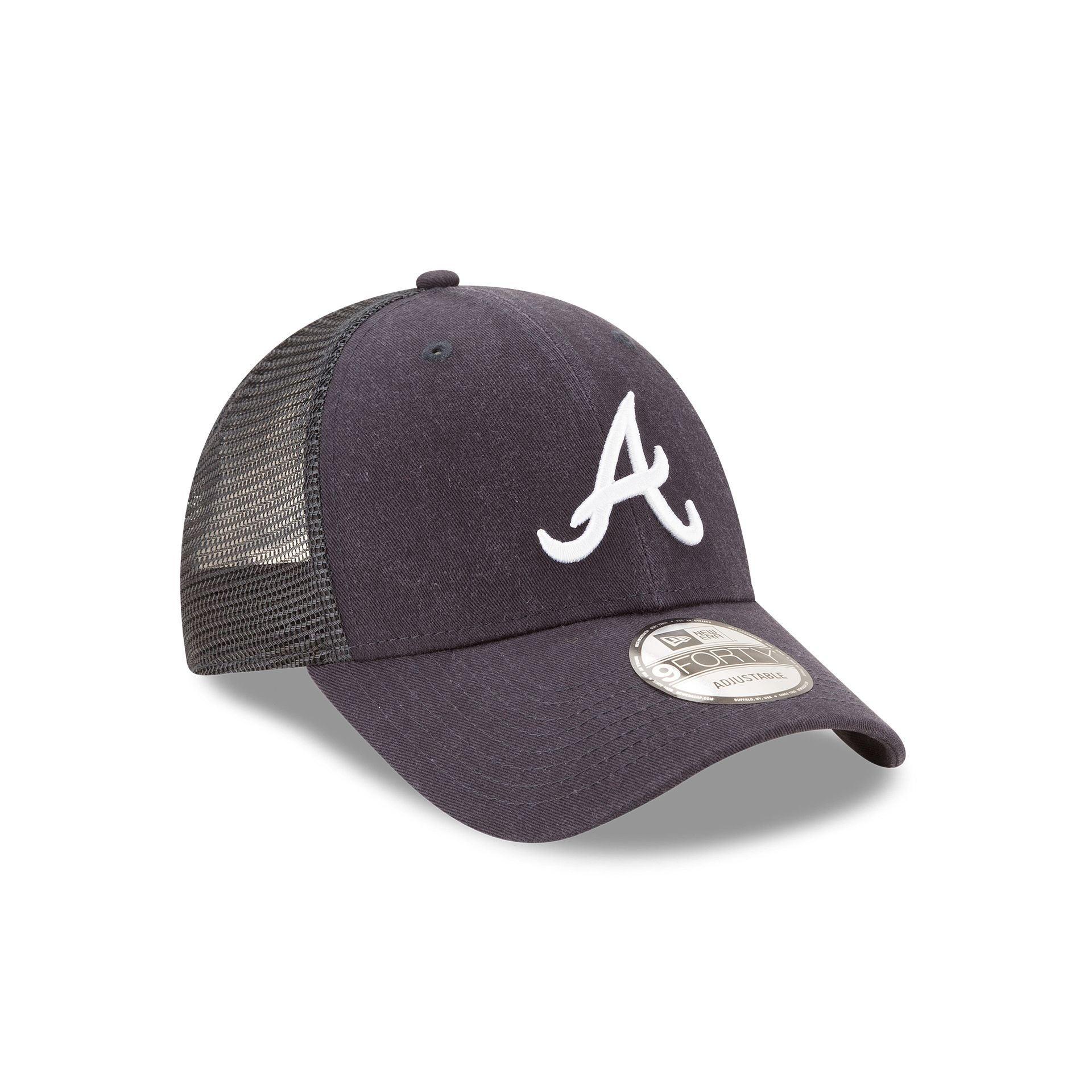 Atlanta Braves 9FORTY Trucker Hat Male Product Image