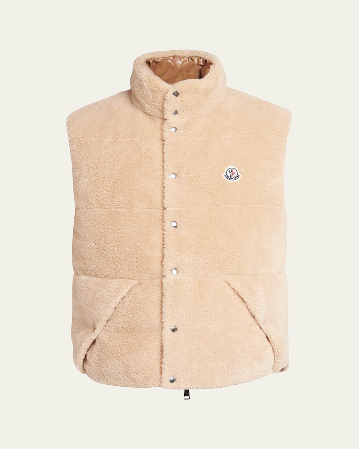 Mens Colbricon Reversible Teddy Fleece Vest Product Image