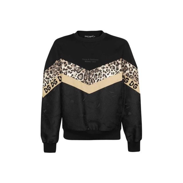 Printed Sweatshirt In Black Product Image