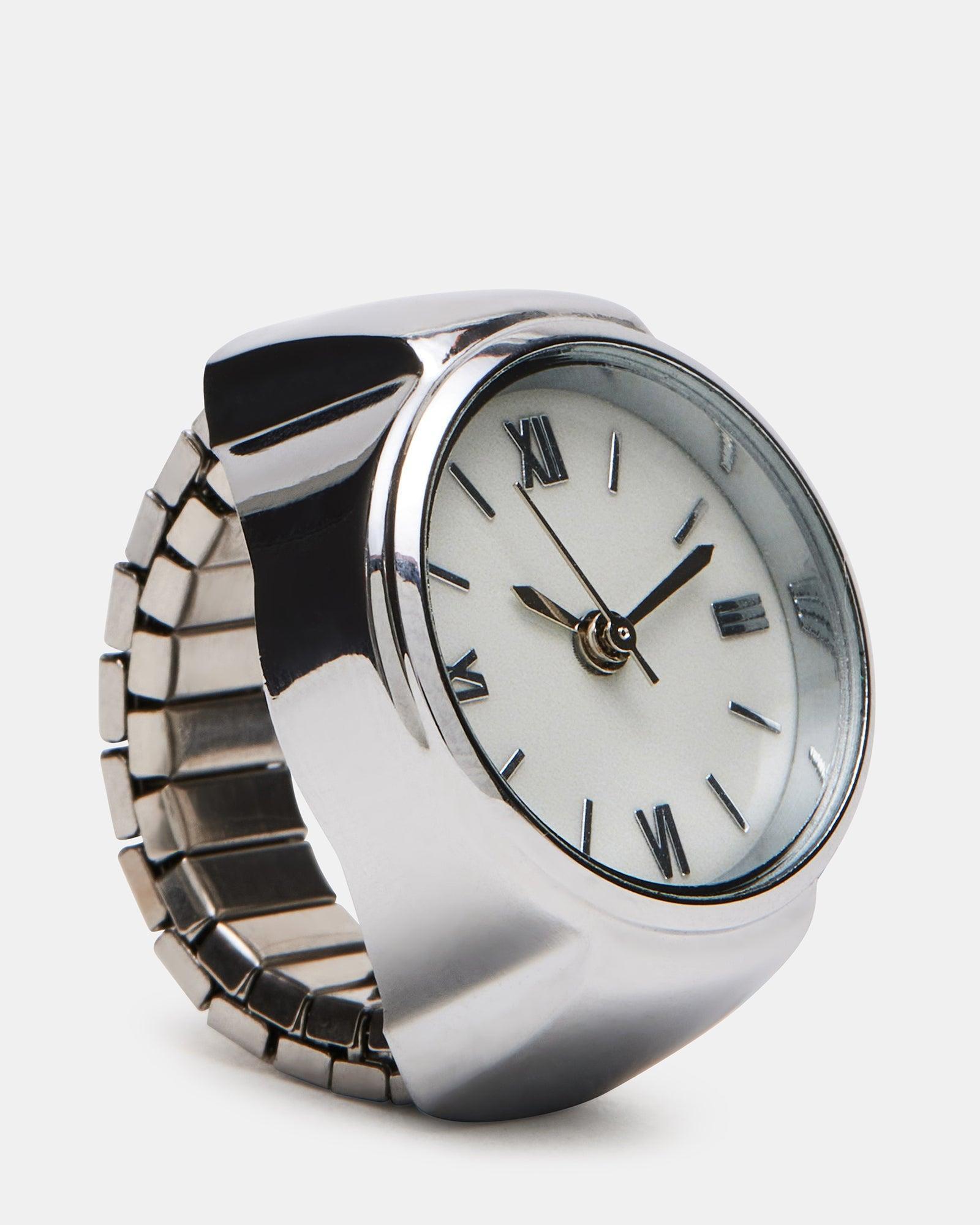 WATCH RING WHITE/SILVER Female Product Image